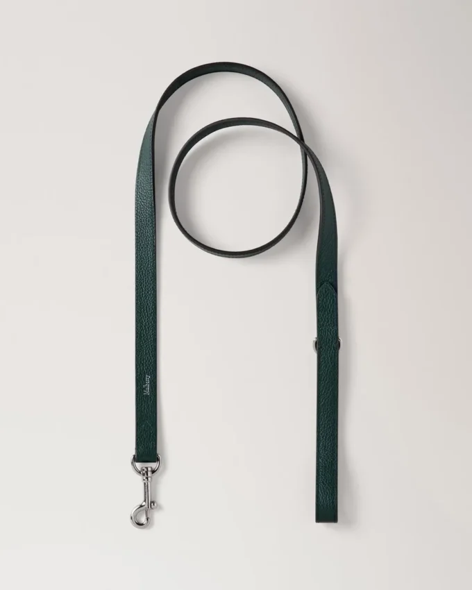 Handheld Dog Leash Mulberry Green Small Classic Grain