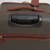 Heritage 4 Wheel Suitcase Mole & Cognac Bioveg Scotchgrain