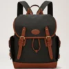 Heritage Backpack Black & Cognac Bioveg Scotchgrain Heritage Backpack Black & Cognac Bioveg Scotchgrain