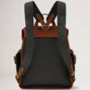 Heritage Backpack Black & Cognac Bioveg Scotchgrain Heritage Backpack Black & Cognac Bioveg Scotchgrain