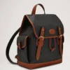 Heritage Backpack Black & Cognac Bioveg Scotchgrain Heritage Backpack Black & Cognac Bioveg Scotchgrain