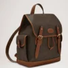 Heritage Backpack Mole & Cognac Bioveg Scotchgrain Heritage Backpack Mole & Cognac Bioveg Scotchgrain