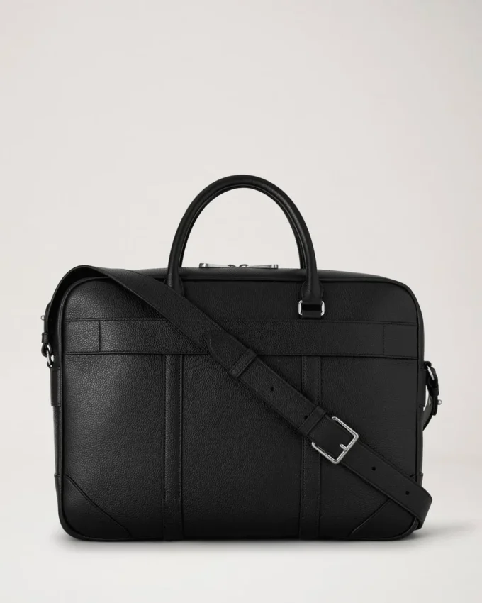 Heritage Briefcase Black Small Classic Grain Women Heritage Briefcase Black Small Classic Grain Women