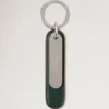Heritage Keyring Mulberry Green Small Classic Grain Heritage Keyring Mulberry Green Small Classic Grain