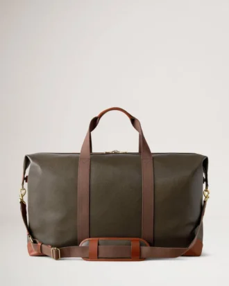 Heritage Large Clipper Mole & Cognac Printed Bioveg Scotchgrain & Flat Calf