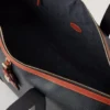 Heritage Medium Clipper Black & Cognac Printed Bioveg Scotchgrain & Flat Calf Heritage Medium Clipper Black & Cognac Printed Bioveg Scotchgrain & Flat Calf
