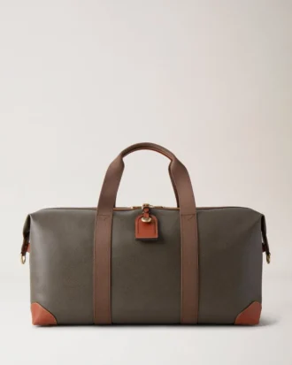 Heritage Medium Clipper Mole & Cognac Printed Bioveg Scotchgrain & Flat Calf