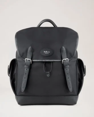 Heritage Nylon Backpack Black Nylon Women