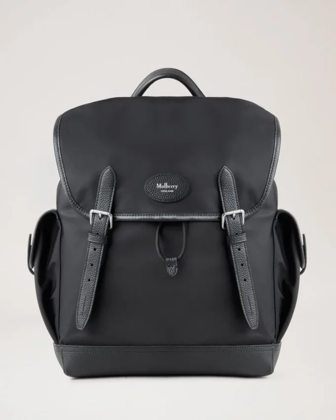 Heritage Nylon Backpack Black Nylon Women Heritage Nylon Backpack Black Nylon Women