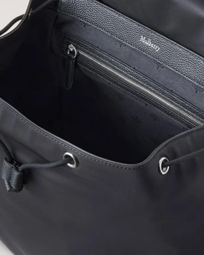 Heritage Nylon Backpack Black Nylon Women Heritage Nylon Backpack Black Nylon Women