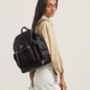 Heritage Nylon Backpack Black Nylon Women Heritage Nylon Backpack Black Nylon Women