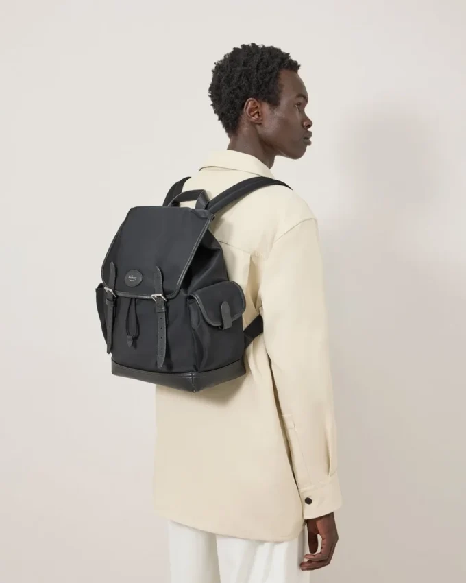 Heritage Nylon Backpack Black Nylon Women Heritage Nylon Backpack Black Nylon Women
