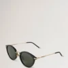 Heritage Sunglasses Black Metal Sunglasses