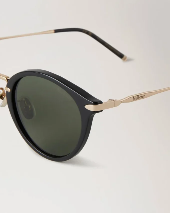 Heritage Sunglasses Black Metal Sunglasses