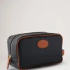 Heritage Wash Case Black & Cognac Printed Bioveg Scotchgrain & Flat Calf Heritage Wash Case Black & Cognac Printed Bioveg Scotchgrain & Flat Calf