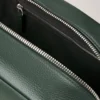 Heritage Wash Case Mulberry Green Small Classic Grain Heritage Wash Case Mulberry Green Small Classic Grain