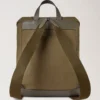 Heritage Waxed Backpack Dark Moss Waxed Cotton Women Heritage Waxed Backpack Dark Moss Waxed Cotton Women