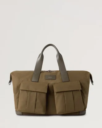 Heritage Waxed Day Clipper Dark Moss Waxed Cotton