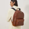 Heritage Zipped Backpack Oak Two-Tone Small Classic Grain Heritage Zipped Backpack Oak Two-Tone Small Classic Grain