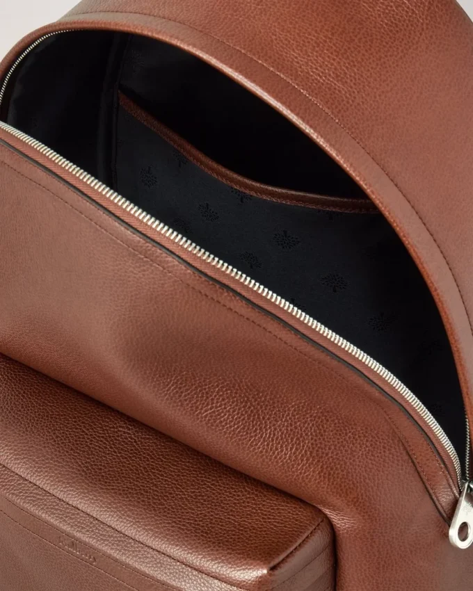 Heritage Zipped Backpack Oak Two-Tone Small Classic Grain Heritage Zipped Backpack Oak Two-Tone Small Classic Grain