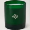 Inglenook Candle Heritage Check Glass Lifestyle
