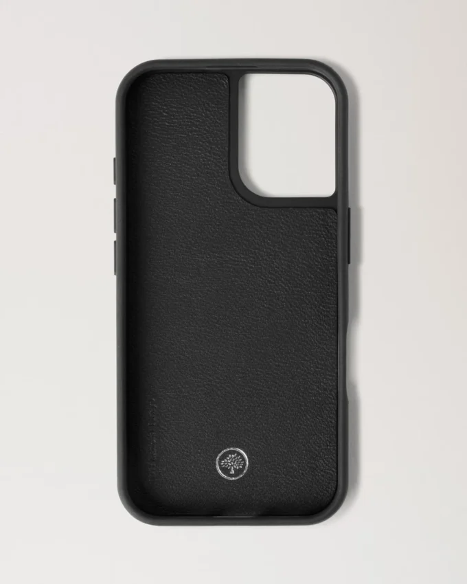 Iphone 16 Case Black Small Classic Grain Women Iphone 16 Case Black Small Classic Grain Women
