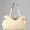 Jenah Tote Pre-Loved Beige Mix Material Pre-Loved Bags Jenah Tote Pre-Loved Beige Mix Material Pre-Loved Bags