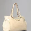 Jenah Tote Pre-Loved Beige Mix Material Pre-Loved Bags Jenah Tote Pre-Loved Beige Mix Material Pre-Loved Bags