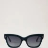 Kate Sunglasses Mulberry Green Bio-Acetate Sunglasses Kate Sunglasses Mulberry Green Bio-Acetate Sunglasses
