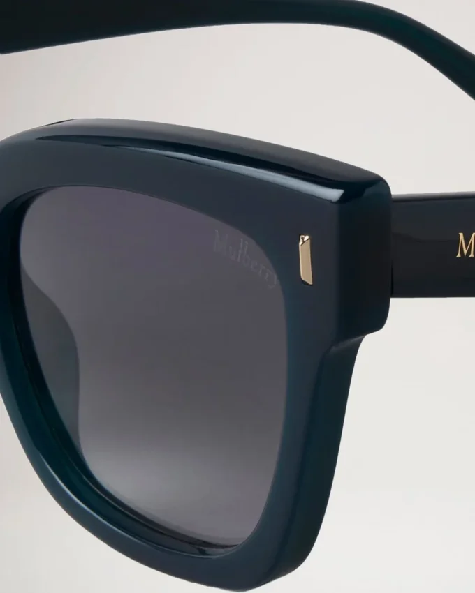 Kate Sunglasses Mulberry Green Bio-Acetate Sunglasses Kate Sunglasses Mulberry Green Bio-Acetate Sunglasses