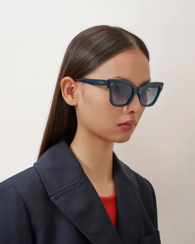 Kate Sunglasses Mulberry Green Bio-Acetate Sunglasses Kate Sunglasses Mulberry Green Bio-Acetate Sunglasses