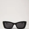 Katie Sunglasses Black Bio Acetate Sunglasses