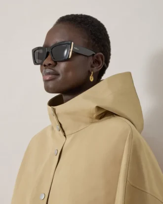 Katie Sunglasses Black Bio Acetate Sunglasses