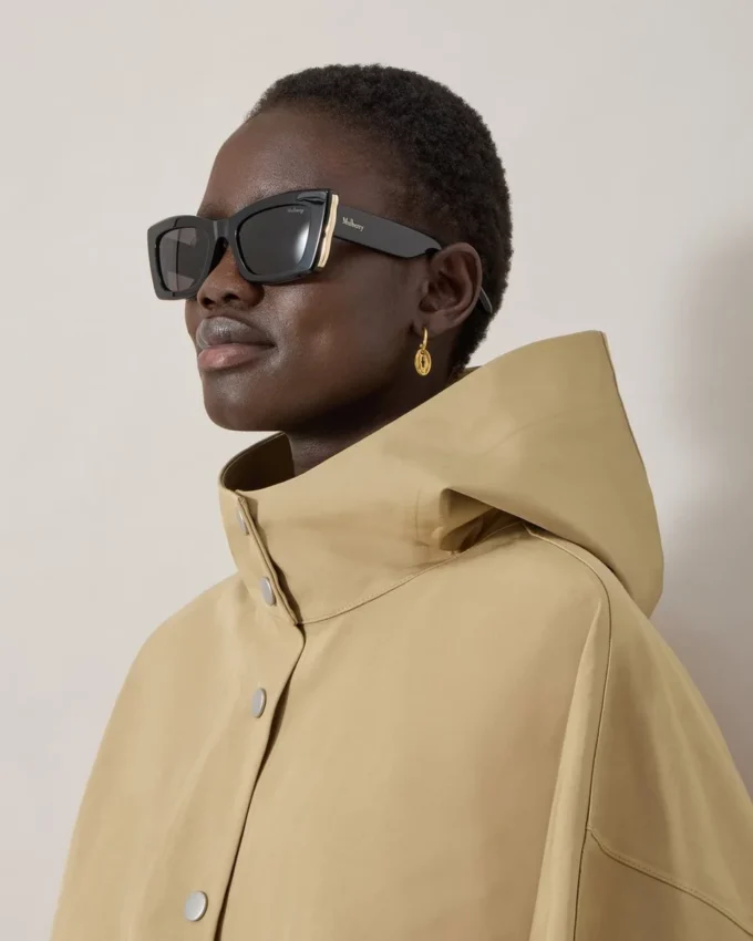 Katie Sunglasses Black Bio Acetate Sunglasses