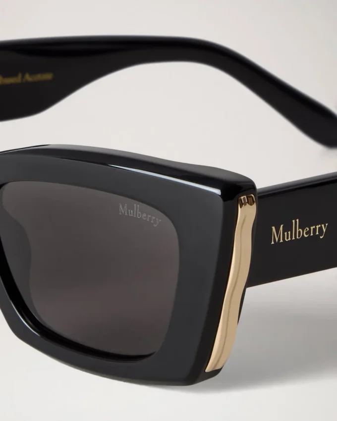 Katie Sunglasses Black Bio Acetate Sunglasses