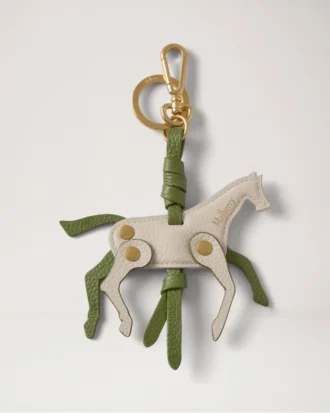 Keyring – Chalk Horse Chalk & Fern Mixed Material