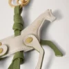 Keyring – Chalk Horse Chalk & Fern Mixed Material