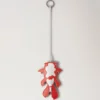 Koi Fish Keyring Coral Silky Calf Women