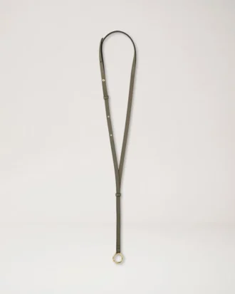 Lanyard Linen Green Micro Classic Grain Women Lanyard Linen Green Micro Classic Grain Women