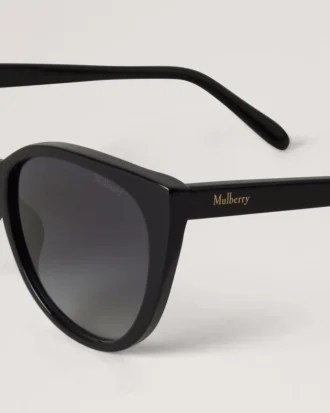 Lara Sunglasses Black Bio Acetate Women
