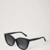 Lara Sunglasses Black Bio Acetate Women