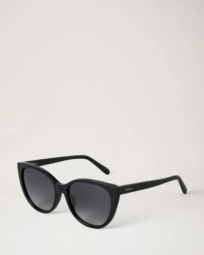 Lara Sunglasses Black Bio Acetate Women