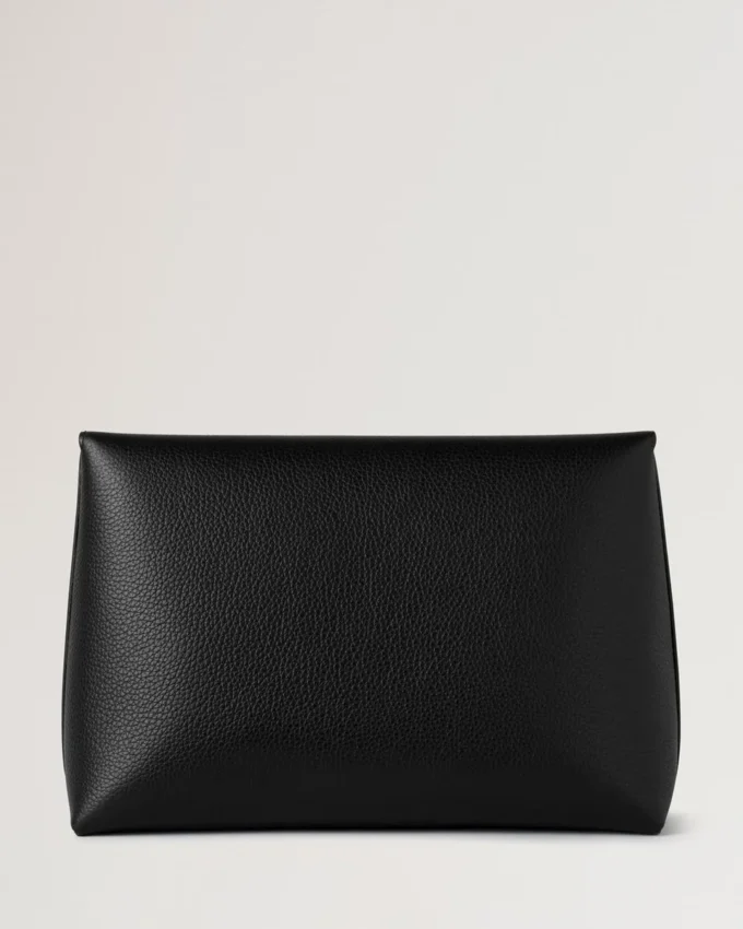Large Darley Cosmetic Pouch Black Small Classic Grain