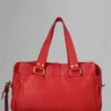 Large Mabel Pre-Loved Red Soft Goat Pre-Loved Bags