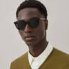 Laurie Sunglasses Black Bio Acetate Sunglasses Laurie Sunglasses Black Bio Acetate Sunglasses