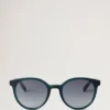 Laurie Sunglasses Mulberry Green Bio Acetate Sunglasses Laurie Sunglasses Mulberry Green Bio Acetate Sunglasses