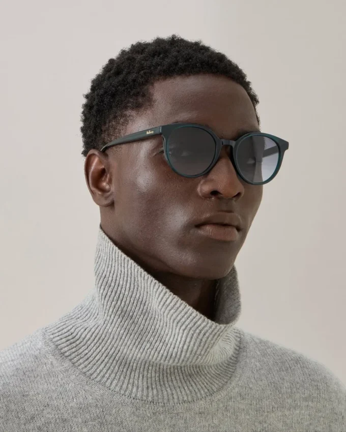 Laurie Sunglasses Mulberry Green Bio Acetate Sunglasses Laurie Sunglasses Mulberry Green Bio Acetate Sunglasses