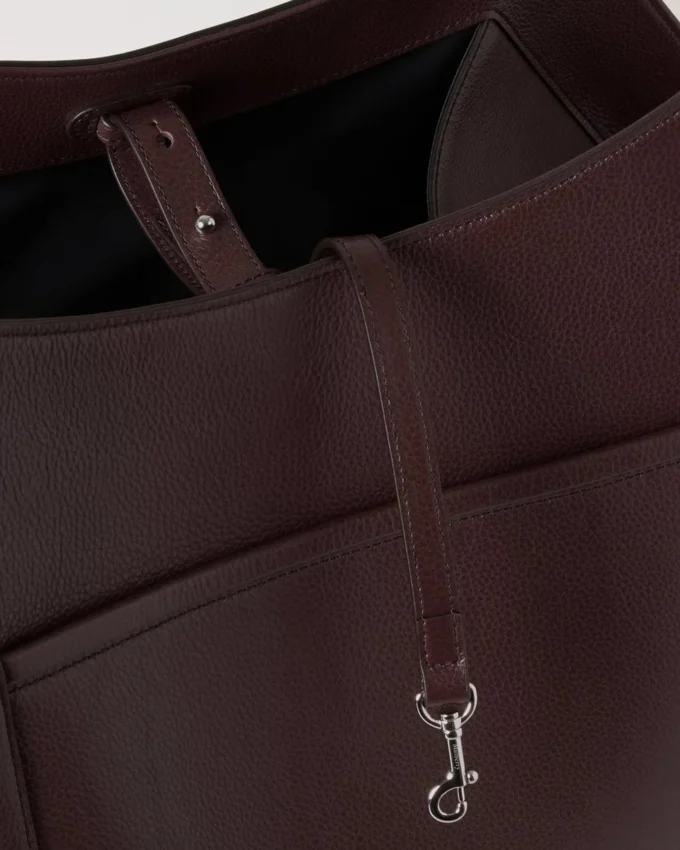 Leather Dog Carrier Oxblood Small Classic Grain Leather Dog Carrier Oxblood Small Classic Grain