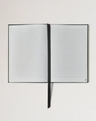 Leather Notebook Mulberry Green Small Classic Grain