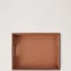 Leather Tray Vintage Oak Calf Leather & Wood Lifestyle Leather Tray Vintage Oak Calf Leather & Wood Lifestyle